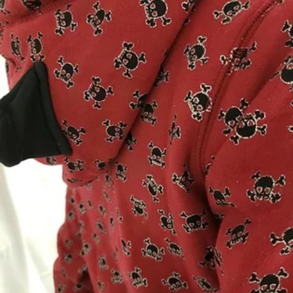New Glitter Skull & Crossbone Hoodie - Picture 7 of 13